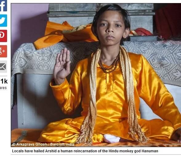 
No começo de junho, um médico afirmou que poderia remover totalmente
a cauda de Ali, mas sua família está cética e prefere que ele continue com o "rabo" do que se arrisque em uma cirurgia complicada

Doença rara: adolescente pode morrer se ficar animada ou estressada
