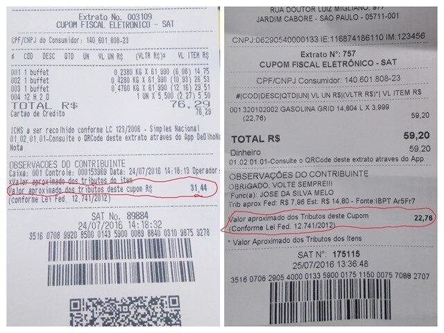 Altos impostos no combustível ou para se alimentar.