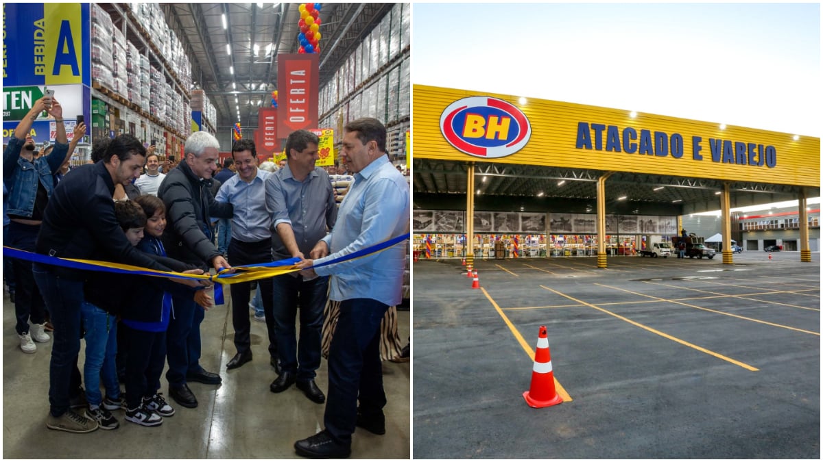 Com a inauguração, a rede soma quatro lojas em Lagoa Santa (MG); no total, o Supermercados BH tem 326 unidades em Minas Gerais