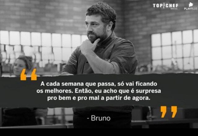 Bruno é aquele participante que não passa despercebido e sempre deixa escapar algum comentário, principalmente quando o assunto é jogo