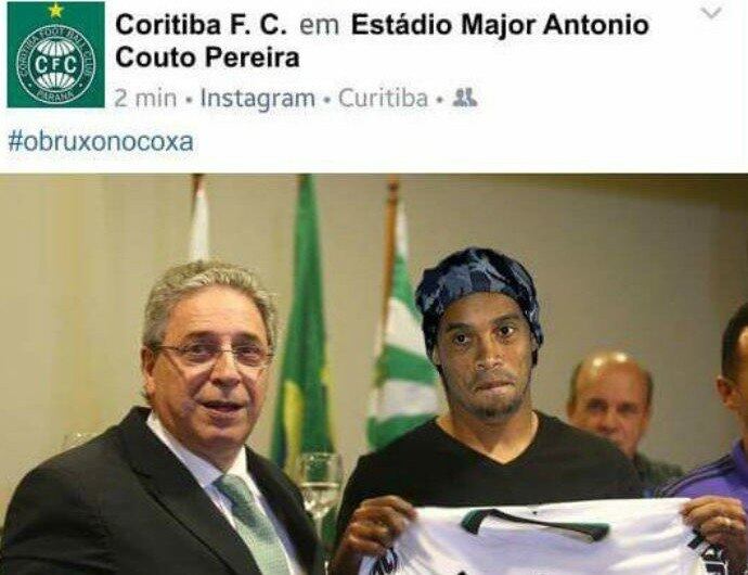 Até o presidente Rogério Portugal Bacellar e a página oficial do clube apareceram nas brincadeiras dos torcedores nas redes sociais