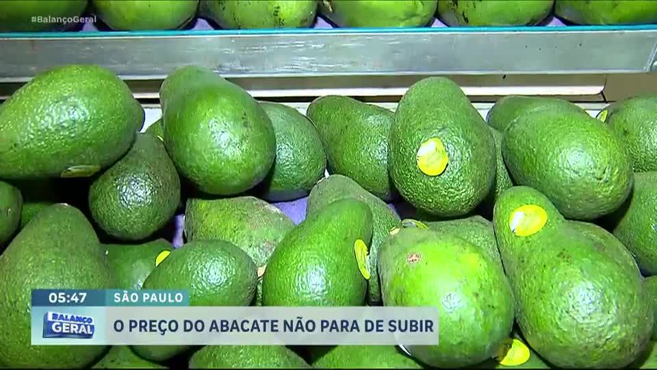 Preço do abacate dispara e tem alta de 68,77% em 12 meses