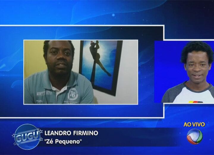 O ator recebeu uma bela mensagem de incentivo do amigo Leandro Firmino
+ Personagens que emocionaram no Domingo Show fazem surpresa para Geraldo Luís
+ Anão humorista? Marquinhos imita Geraldo Luís contando histórias de vida
+ Gugu está no Facebook! Curta
+ Siga o perfil da atração no Twitter