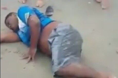 Suspeito foi baleado e morreu no local
