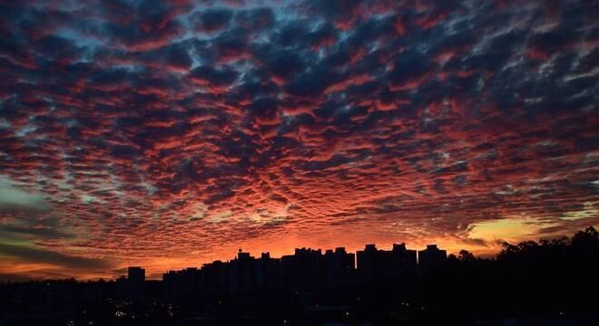 Pôr do Sol: paisagem favorita da fotógrafa Priscila