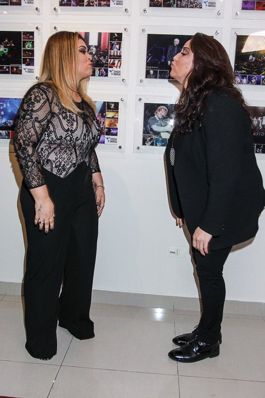 Mas ápice mesmo ficou por conta do selinho protagonizado pela estrela da noite e a cantora baiana