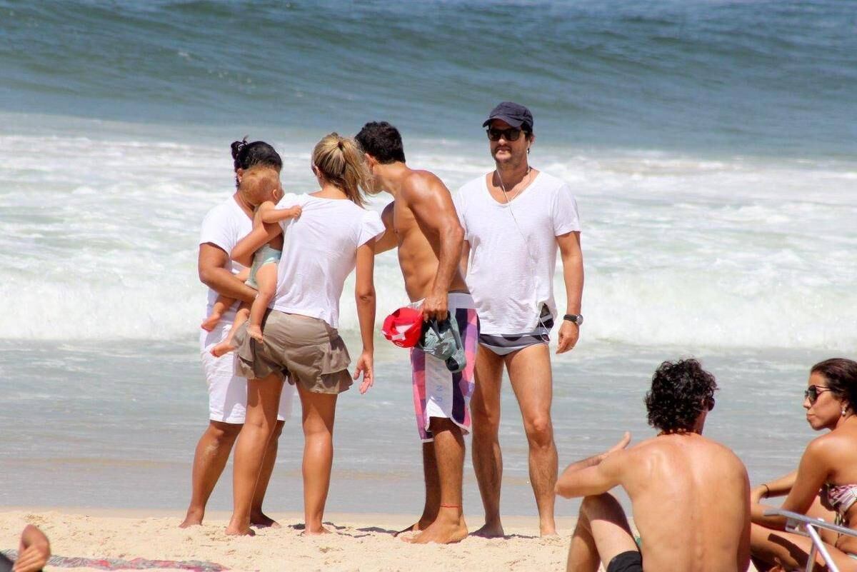 Felipe e Guilherme, gêmeos de Marcelo, estavam junto da mãe e da babá 

