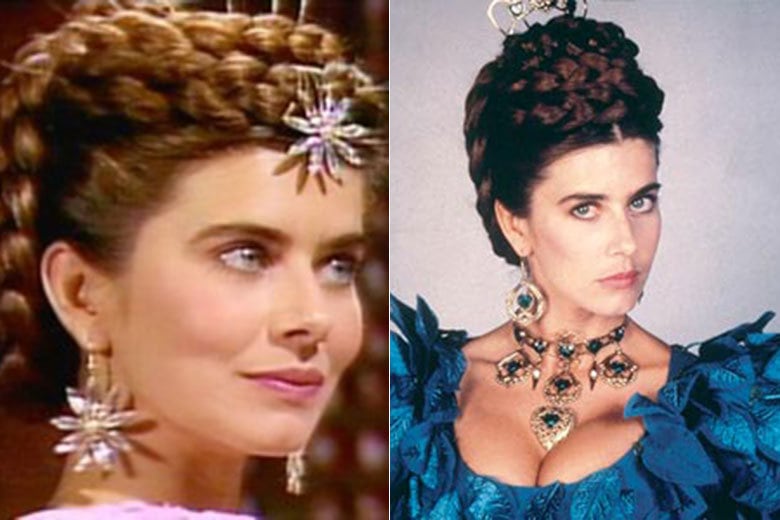 Em 1986, Maitê Proença seduziu o público ao interpretar a protagonista de Dona Beija. A personagem vivia no bordel Chácara do Jatobá

+ Enquete: Relembre as garotas de programa da ficção que fizeram história e vote na que mais marcou
