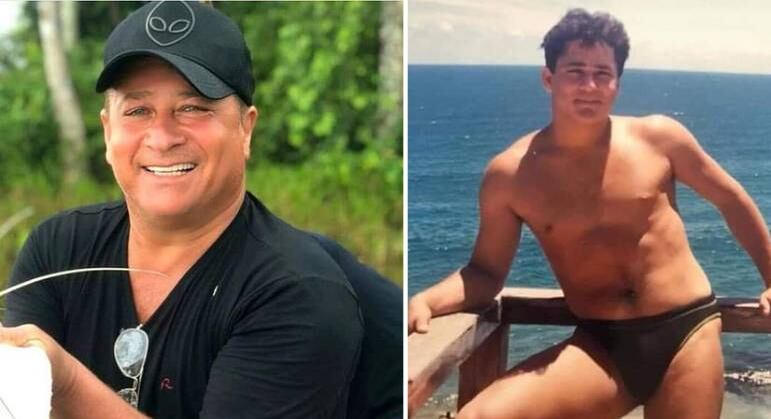 Leonardo posta foto de 22 anos atrás