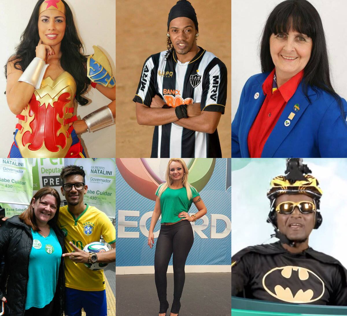 Em
todas as eleições alguns candidatos “diferentes” chamam a atenção por serem engraçados,
famosos, ou apenas por parecerem com famosos. Porém, nem todos eles conseguem
se eleger aos cargos públicos. Saiba quem derrapou e não conseguiu dessa vez