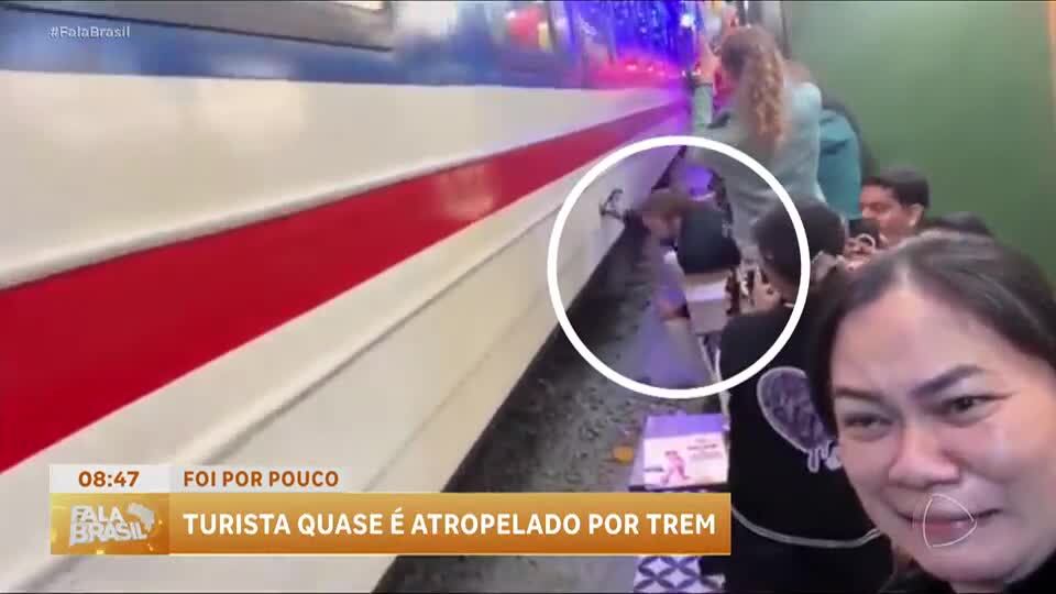 Vídeo: turista escapa por pouco de acidente com trem em Hanói, no Vietnã