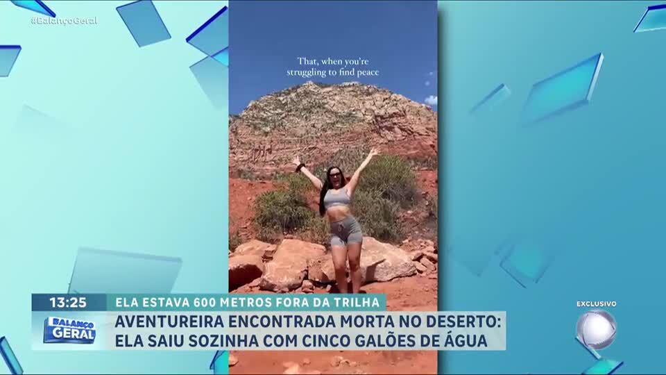 Influenciadora especialista em trilhas morre durante aventura no deserto por causa do calor extremo