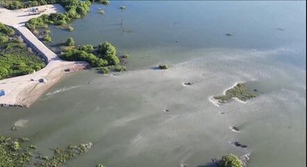 Área de mina afundada em Maceió (AL)