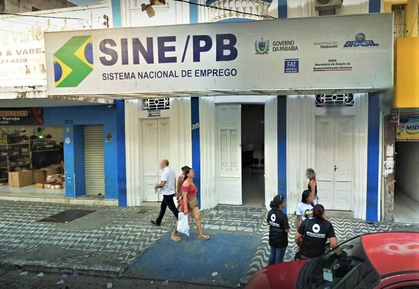 Sine-PB, Empregos, Vagas