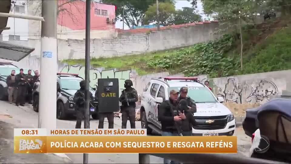 SP: homem faz filho e genro reféns por não aceitar fim de casamento