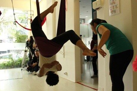 A posição ficou estranha, mas a professora falou que estava certo