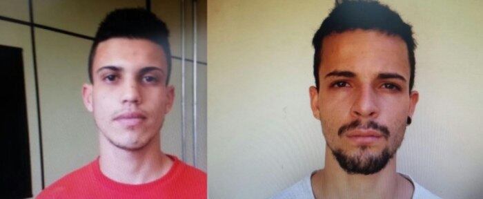 Leandro Soares (esquerda) e Felipe de Carvalho (direita) contaram com a ajuda de dois adolescentes