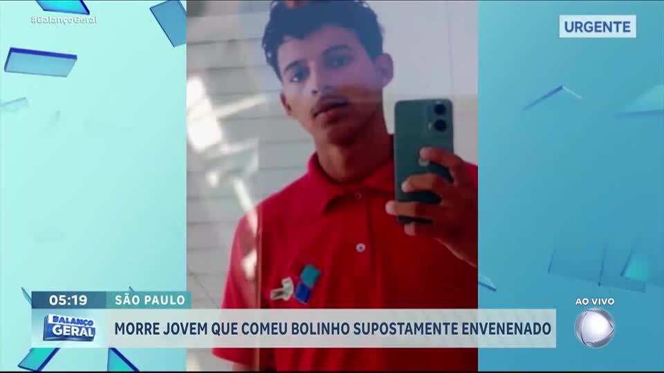 Morre jovem que comeu bolinho de mandioca envenenado pelo padrasto