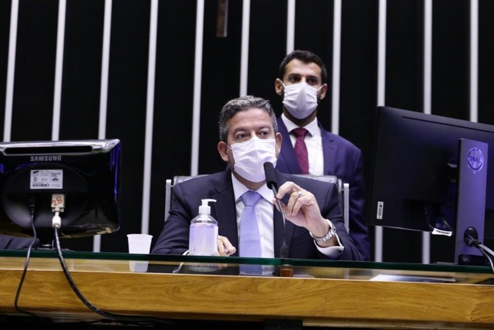 Presidente da Câmara, deputado Arthur Lira (PP - AL), durante sessão