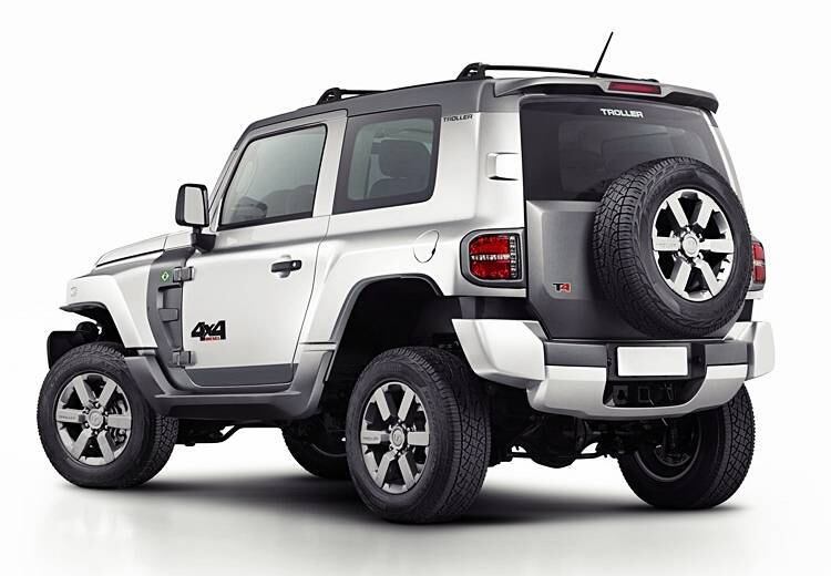 Reprojetado do zero, o Troller T4 usa plataforma e conjunto mecânico novos. O motor 3.2 litros diesel vem associado a um câmbio manual de seis marchas, com caixa de reduzida para superar trilhas mais selvagens