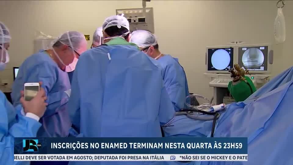 Inscrições no Enamed terminam nesta quarta (30) às 23h59
