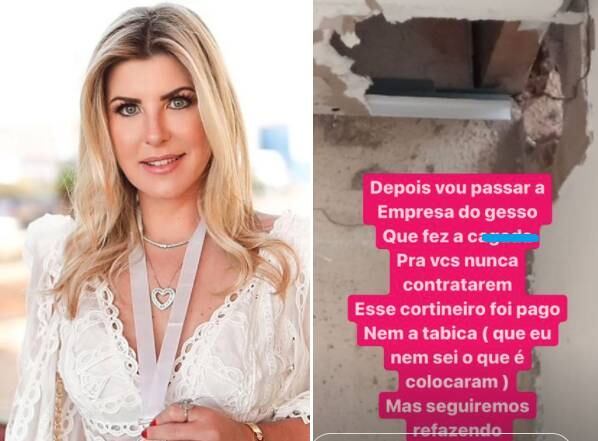 Apresentadora contou que está repaginado a área externa da casa