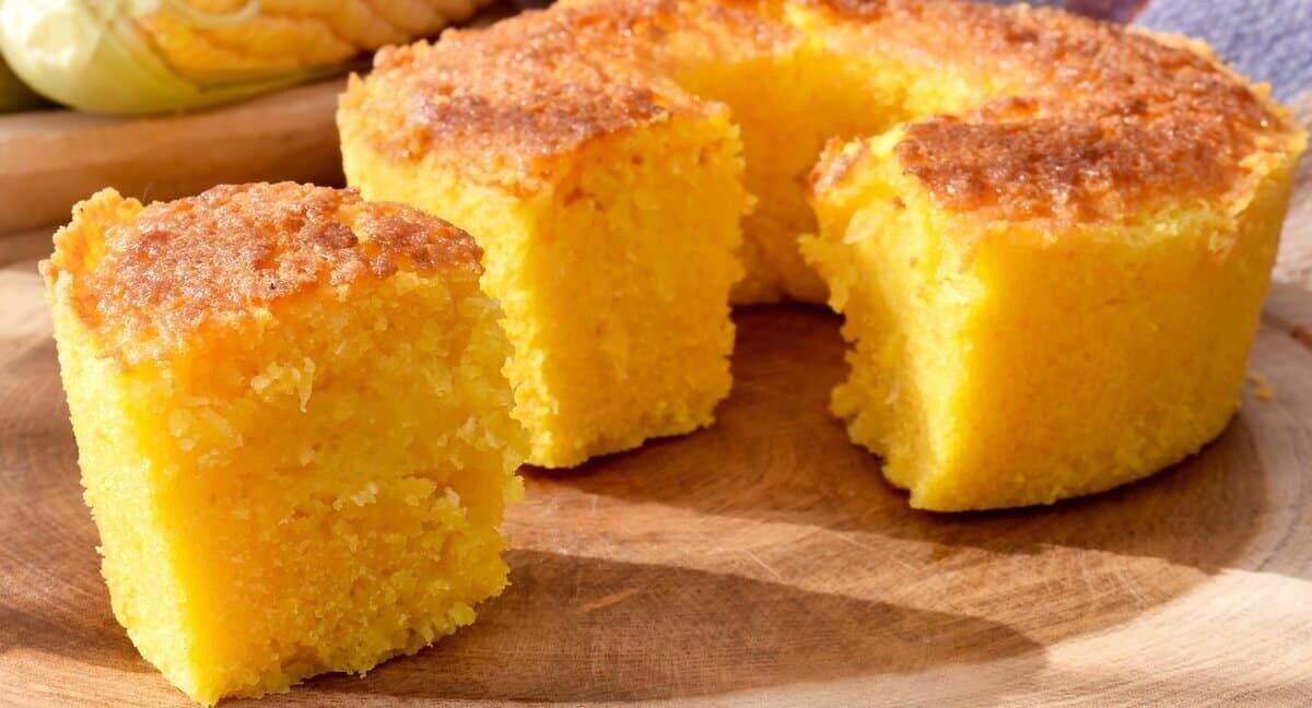 CREMOSO esse Bolo de Milho de Lata HOJE É DIA