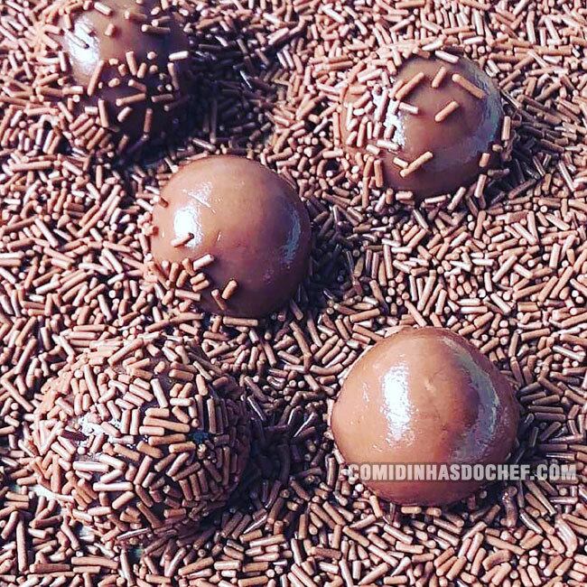 Brigadeiro com Leite Condensado