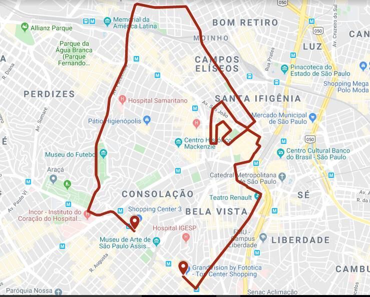 Corrida de São Silvestre 2019: percurso de 15 km