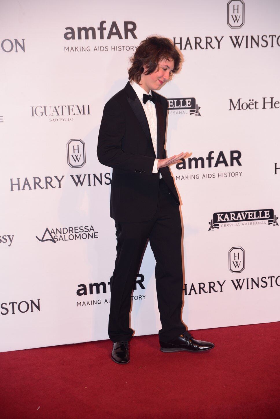 Lucas Jagger não costuma ir a eventos públicos com a mãe