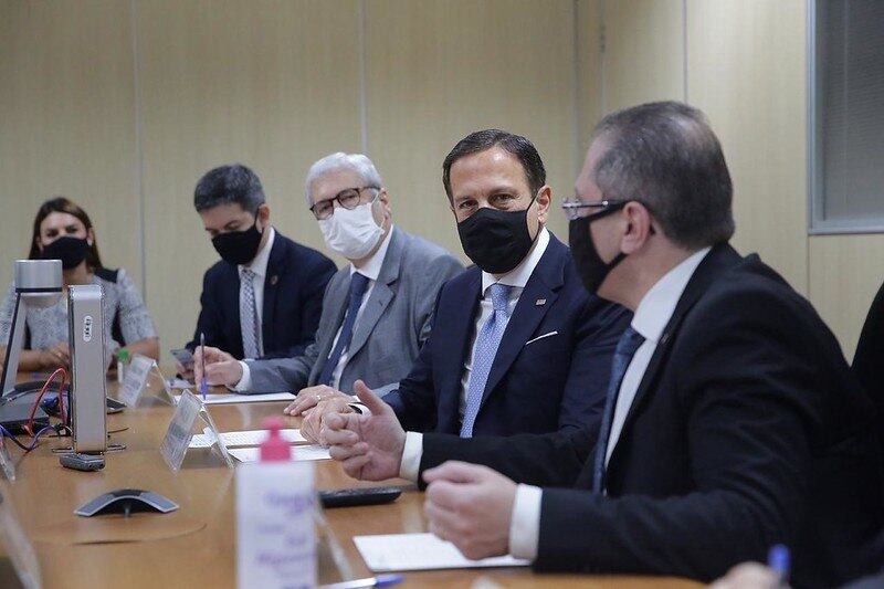 Governador João Doria tem encontro com diretores da Anvisa, em Brasília