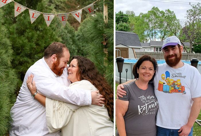 Um casal dos Estados Unidos que conviveu com a obesidade mórbida por muitos anos promoveu mudanças drásticas na maneira como levava a vida e, junto, conseguiu perder incríveis 150 kg