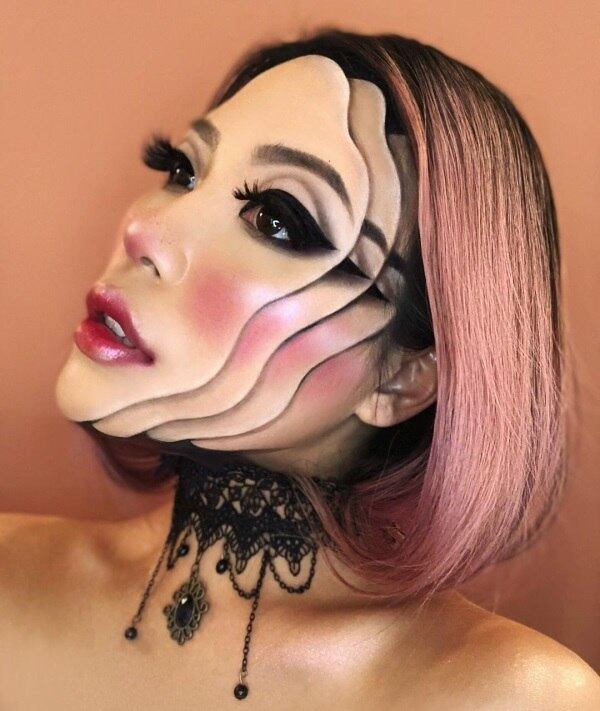 O trabalho de Mimi é minucioso