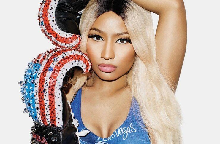 A cantora e rapper
Nicki Minaj