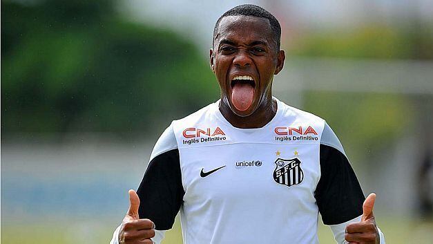 Só no Santos Robinho jogava como queria. Na Europa foi um atacante comum