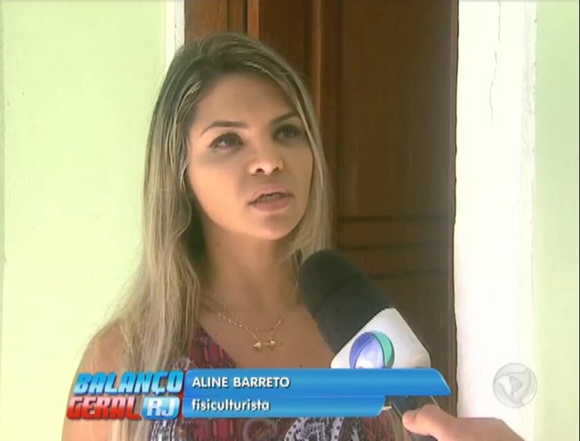 No dia em que foi detido, o personal trainer chegou em casa, na cidade de Macaé, interior do Rio de Janeiro, e pediu para ver a bolsa de Aline, que negou o pedido do marido