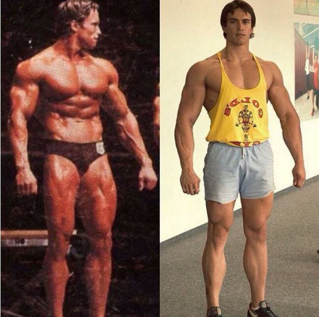 Um jovem fisiculturista está fazendo grande sucesso nas
redes sociais nos últimos dias. Mas por um motivo um pouco incomum: ele tem
sido constantemente comparado ao ex-ator, e também ex-fisiculturista, Arnold
Schwarzenegger. E toda a comparação não tem sido por acaso
