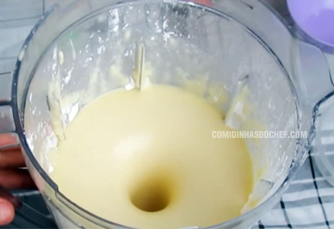 Bolo de Coco de Liquidificador