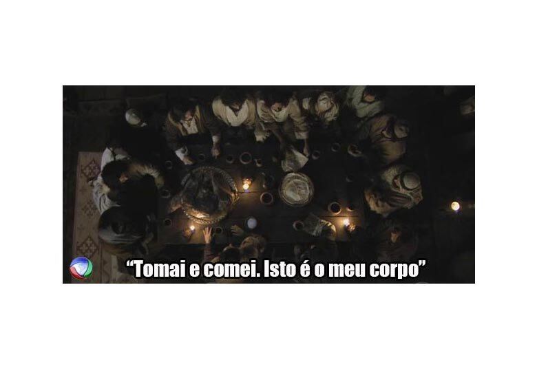 Mensagem exibida em A Cura do Servo do Sumo Sacerdote

+ Veja os melhores momentos do episódio Barrabás
+ Povo liberta Barrabás e condena Jesus à morte; veja o que rolou no episódio
+ Jesus opera milagres em A Cura do Servo do Sumo Sacerdote: "Eu sou o caminho, a verdade e a vida"
