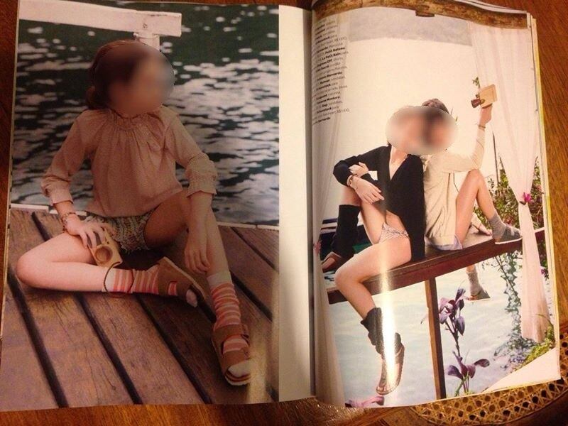 Fotos da revista Vogue Kids gera polêmica por exposição infantil