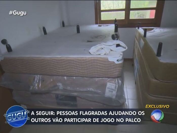 ...E estas camas box de casal. Cuidar de tudo isto também é uma estratégia de defesa para Lucas. 

— A gente acaba cuidando disso tudo porque não sabe se eles vão continuar o serviço. Estamos segurando pra ir à Justiça e, no caso, fazer leilão quando a gente não tiver dinheiro

+ Quer assistir às íntegras do programa Gugu? Acesse R7 Play e veja quando e onde quiser!