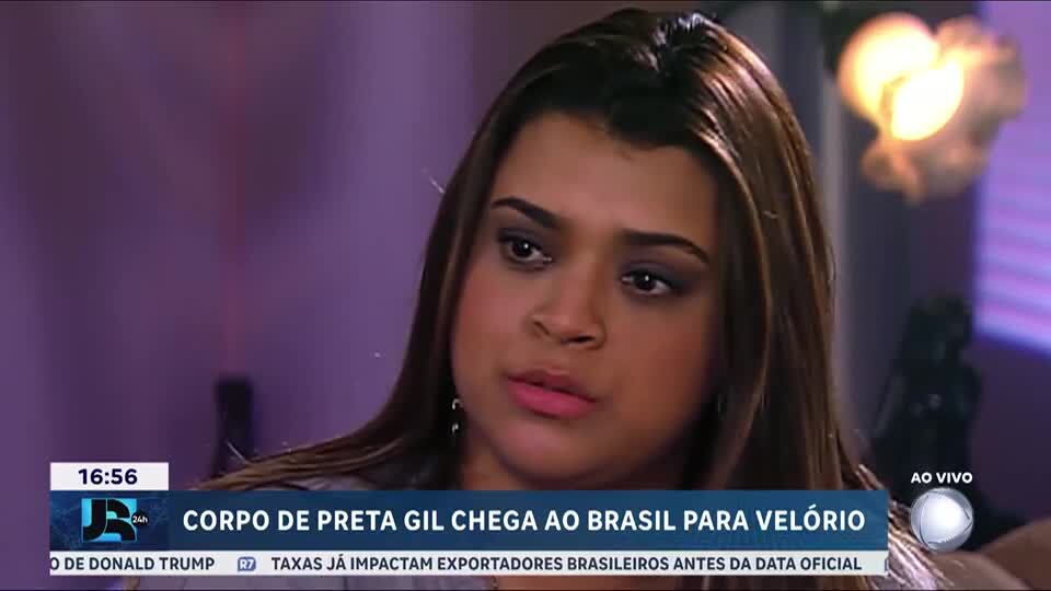 Corpo de Preta Gil chega ao Brasil para velório, que será realizado nesta sexta (25)