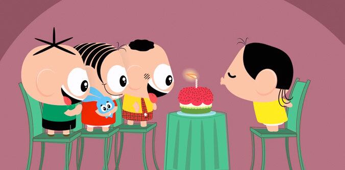 Ao todo, 601 episódios da Turma da Mônica e derivados já
foram produzidos até o momento. A maior série é Mônica
TOY, com 199 episódios. A animação tem traços inspirados em toy art e foi lançada em 2013