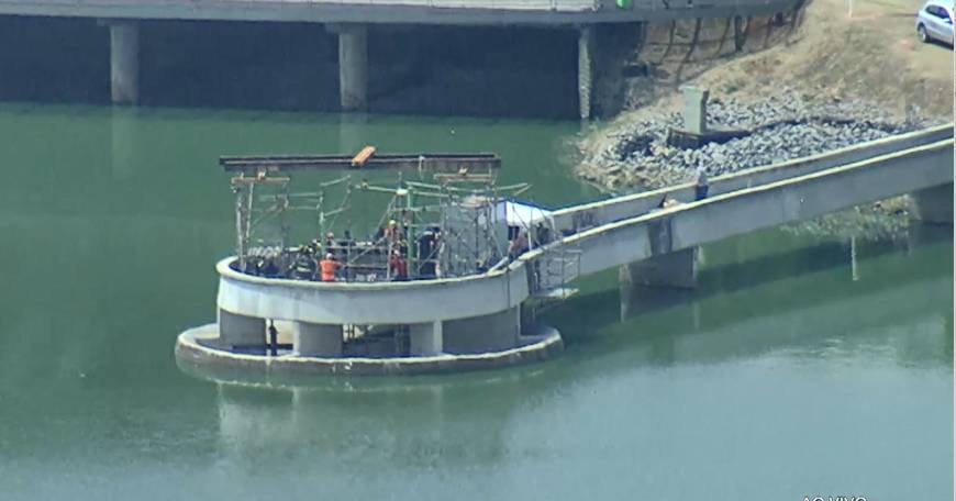 Explosão aconteceu em obra de vertedouro da lagoa