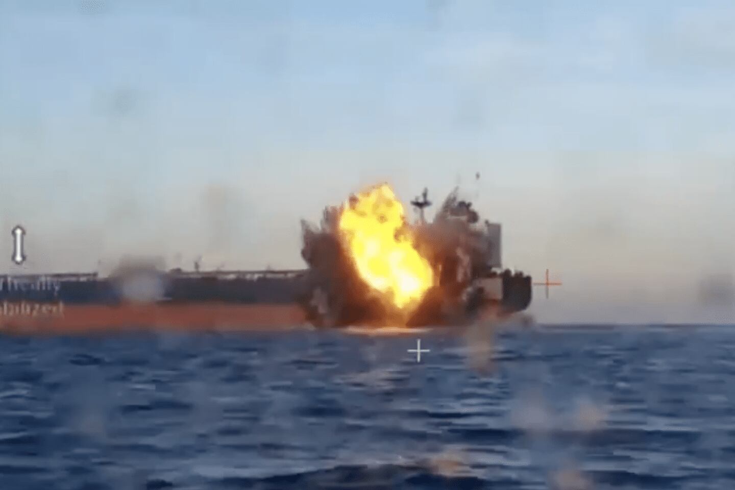 Drones desativaram embarcações usadas para burlar sanções internacionais