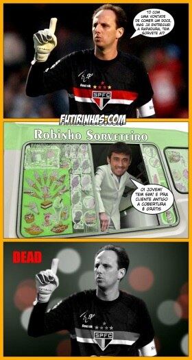 Quer sorvete, Rogério?
