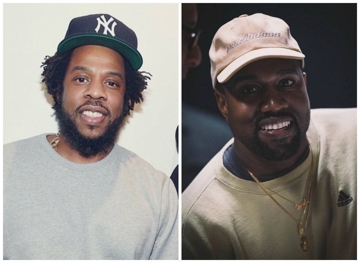 Jay-Z e Kanye West eram grandes
amigos e parceiros profissionais. A amizade acabou em 2016 quando
Kanye alfinetou a família de Jay-Z no discurso do VMA. Na ocasião, ele declarou
que Beyoncé, mulher de Jay-Z, havia negociado a
vitória dela na premiação na categoria de Melhor Clipe do Ano. Depois desse episódio,
eles se distanciaram ainda mais por divergências políticas 

