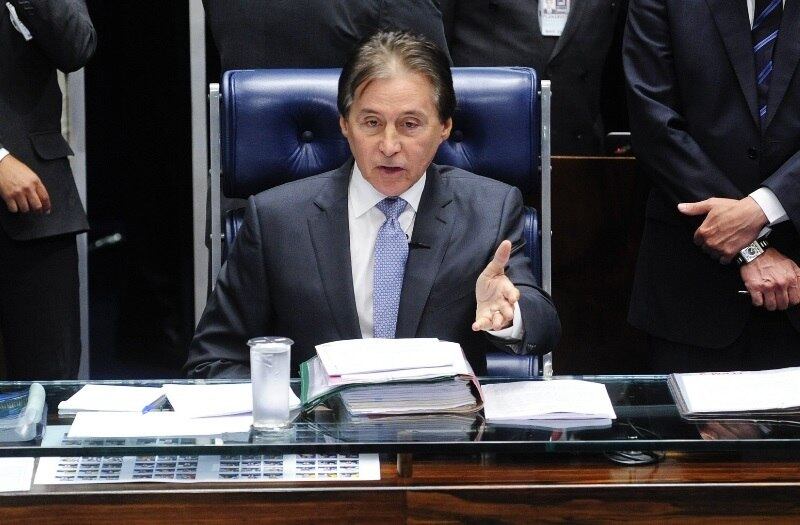 Eunício Oliveira é o presidente do Senado