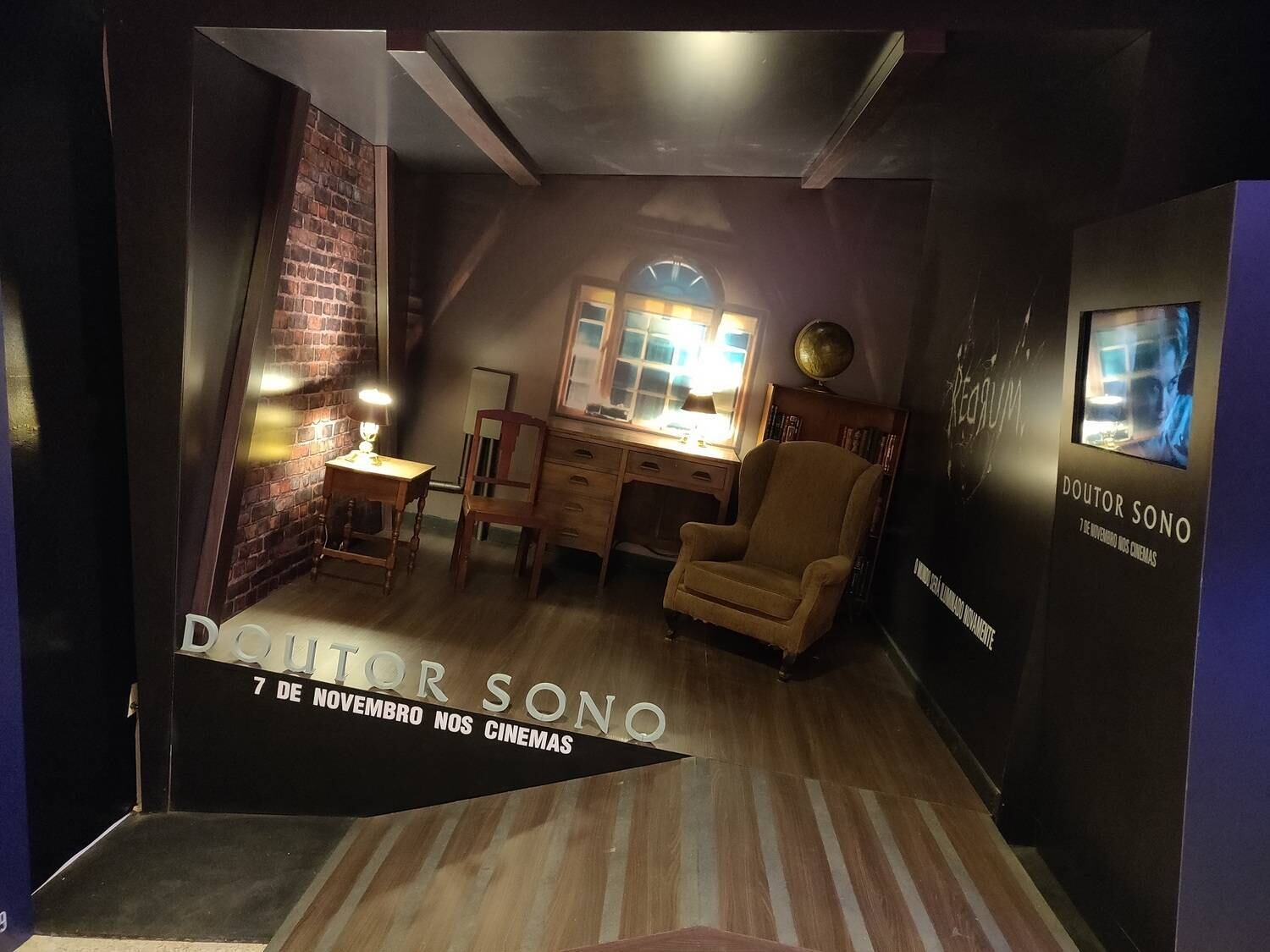 Um dois filmes de terror mais influentes de todos os tempos, O Iluminado terá uma continuação. Doutor Sono também está presente na Casa, cujos ingressos custam R$ 30 para uma visita de uma hora.