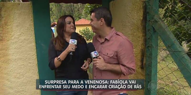 Fabíola vai enfrentar desafio ao vivo no palco do Balanço Geral